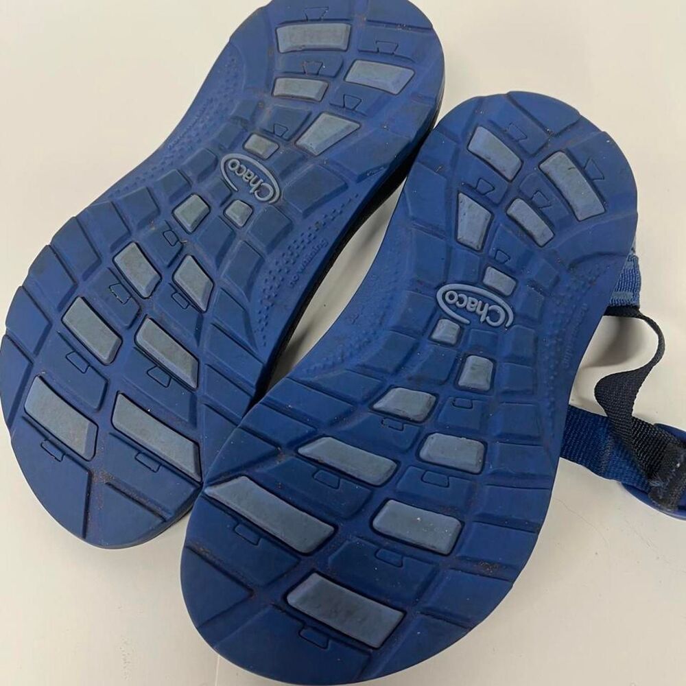 Chaco Blue and Black Sandals - Picture 5 of 5
